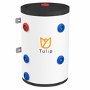 Tulip BT1-5 RVS buffervat 50L voorkant