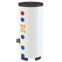 Tulip BT1-10 RVS buffervat 100L + 1.5kW elektrisch element
