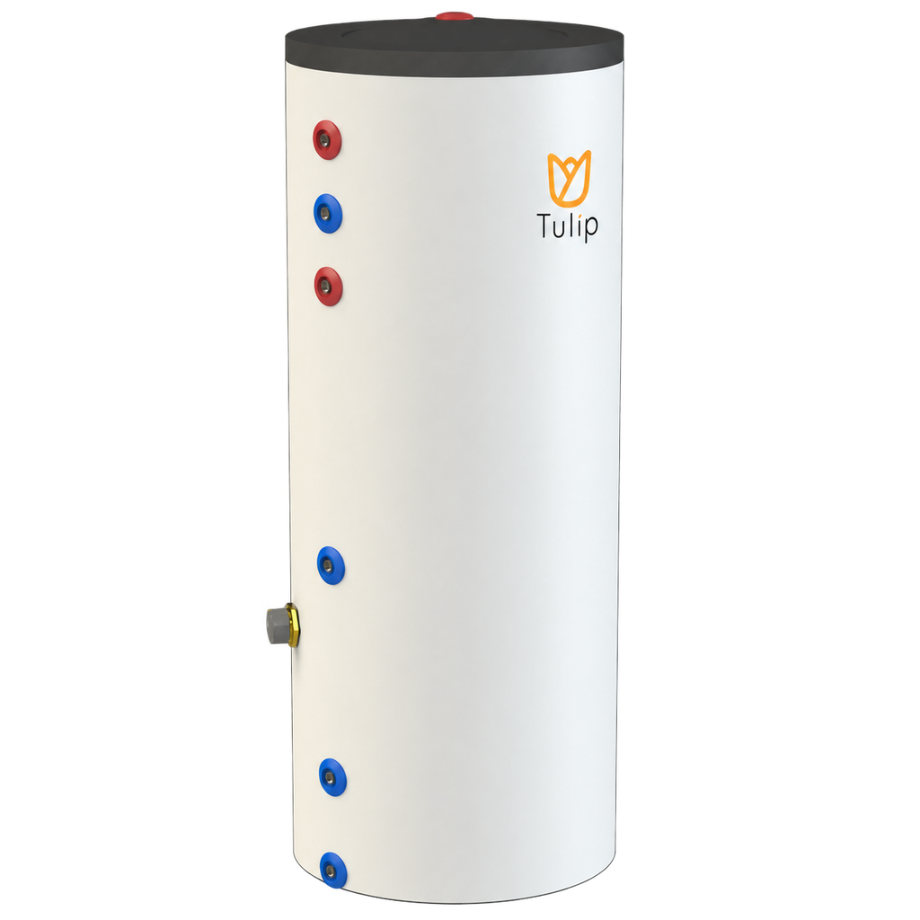 Tulip BT1-50 RVS buffervat 500L + 3kW elektrisch element
