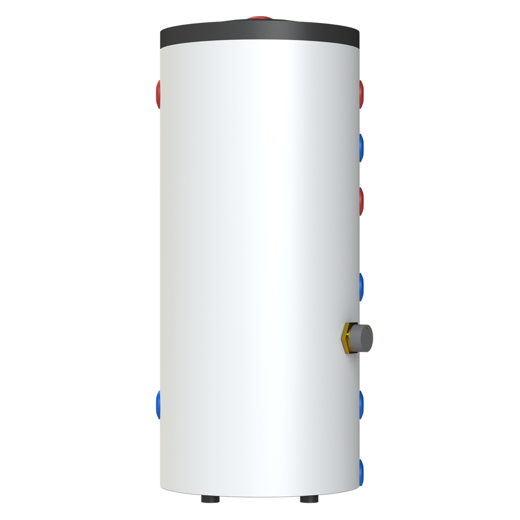 Tulip BT1-20 RVS buffervat 200L + 3kW elektrisch element
