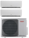 TIMW2-50/25P.25P Plus Duoset 2x 2,5kW wandmodel R32 incl. Wifi