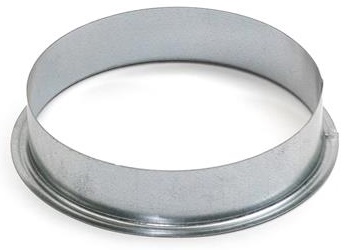 Galvanised flange bushing, 250