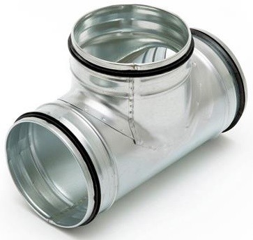 T-Stück, SPIRO/SAFE, 100, 80
