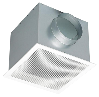 Plafondrooster geperf., PRVDOU 500 (afvoer)