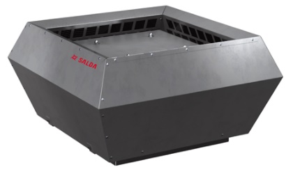 VSVI 450-4 L3, dakventilator extra geisoleerd