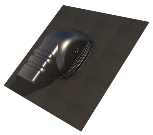 Ubiflex leidingdakdoorvoer pannendak 15-55 graden