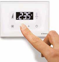 Rhoss Yardi wired wall control KPLTW LIT touch