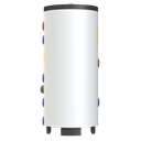 Tulip BT1-10 RVS buffervat 100L + 1.5kW elektrisch element