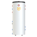Tulip DHW1-30-1 RVS boiler 300L-1 wisselaar + 3kW elektrisch element