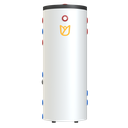 Tulip DHW1-30-1 RVS boiler 300L-1 wisselaar + 3kW elektrisch element