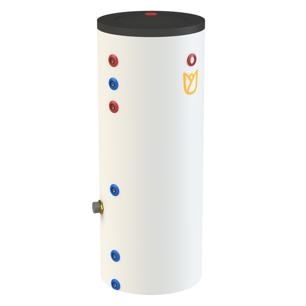 Tulip DHW1-50-1 RVS boiler 500L-1 wisselaar + 3kW elektrisch element