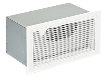WTPDOR 400, Insulated wall grille, supply, perforated, round 160 mm