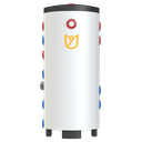 Tulip DHW1-10-1 Edelstahl Brauchwasserspeicher 100L-1 Wärmetauscher+1.5kW elektrischer Heizstab