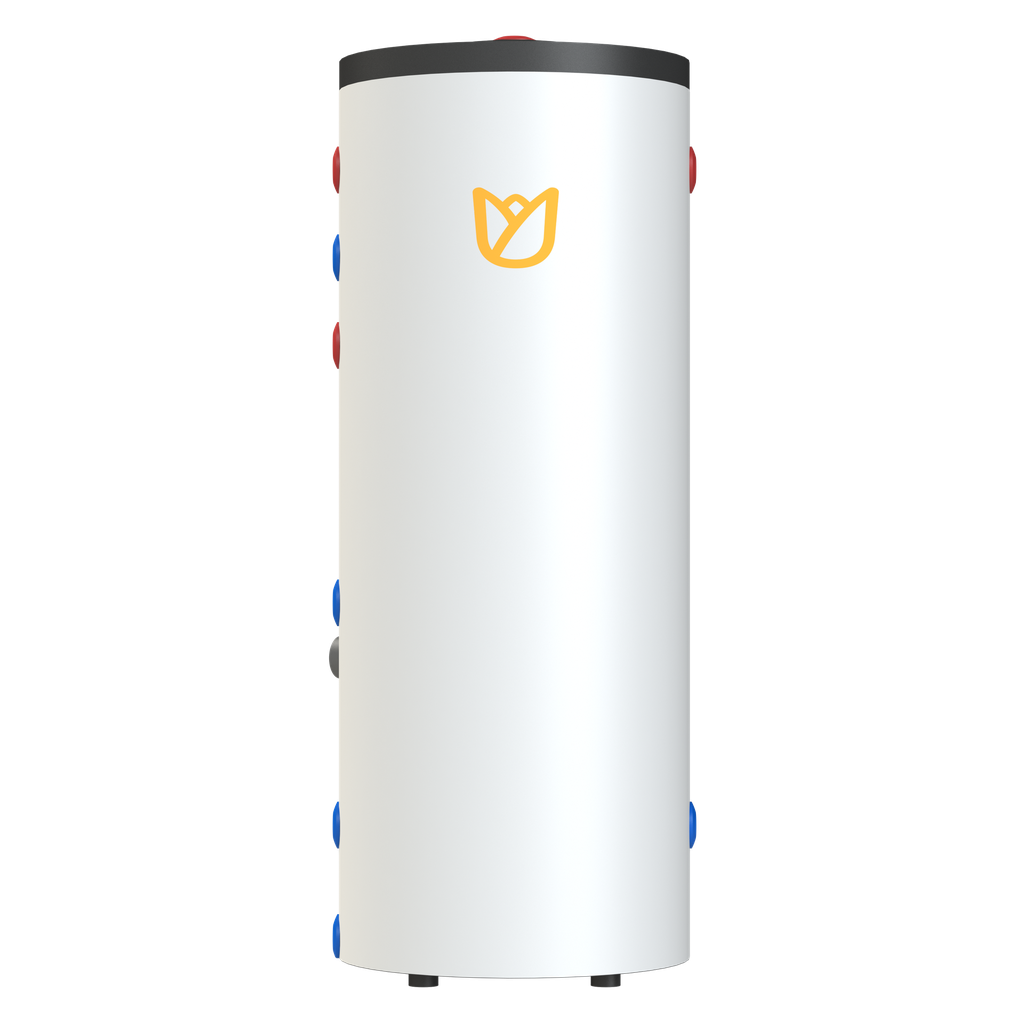 Tulip BT1-30 RVS buffervat 300L + 3kW elektrisch element