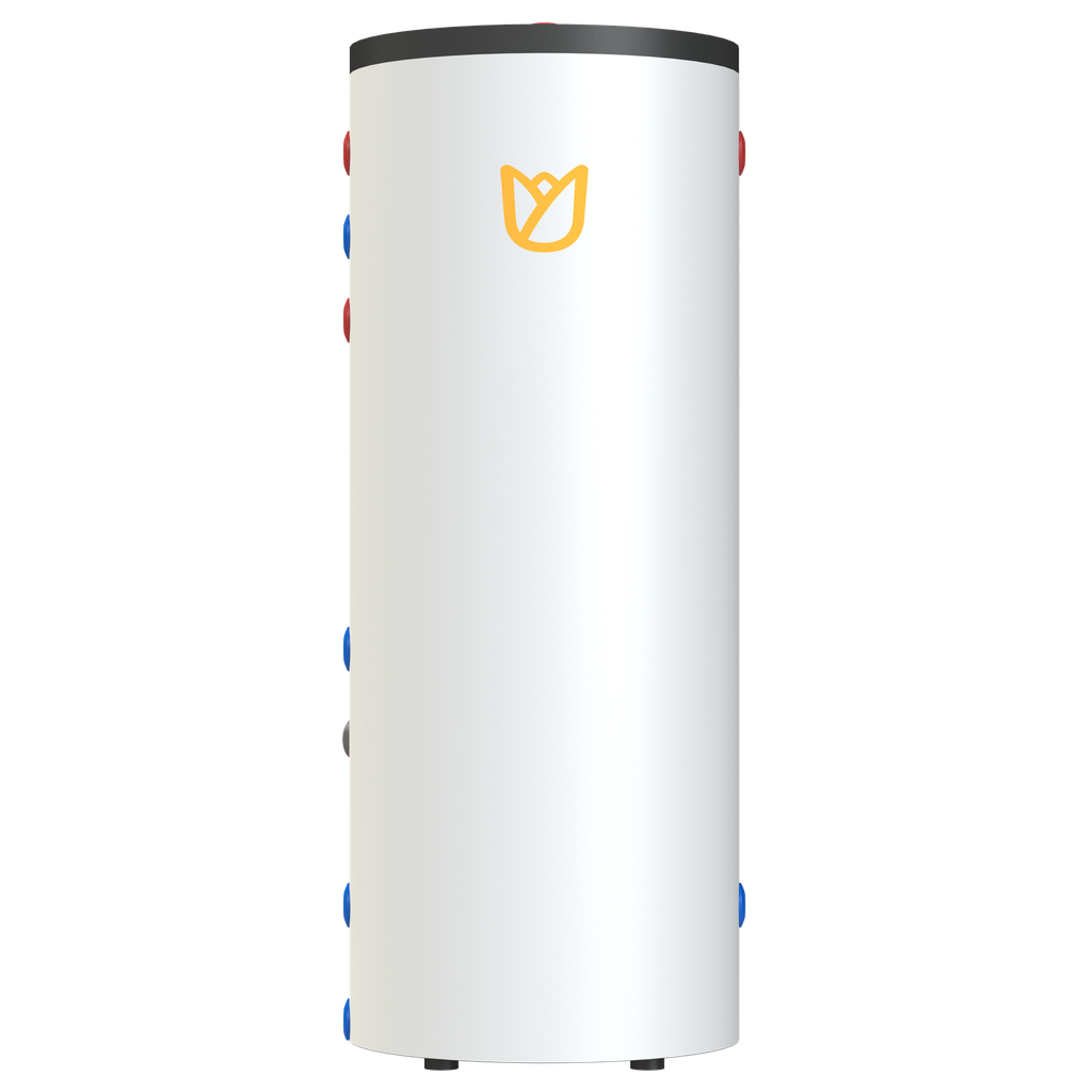 Tulip BT1-50 RVS buffervat 500L + 3kW elektrisch element
