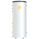 Tulip BT1-50 RVS buffervat 500L + 3kW elektrisch element