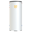 Tulip BT1-100 RVS buffervat 1000L + 2x3kW elektrisch element