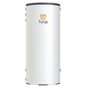 Tulip BT1-100 RVS buffervat 1000L + 2x3kW elektrisch element