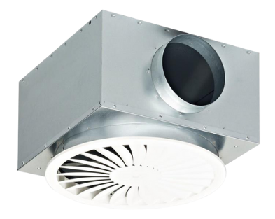 Swirl diffuser Supply RTBCOA 450 RAL9010