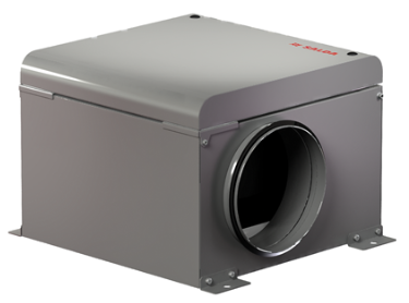 AKU 160 M, toe-/ of afvoerventilatorbox, IP55