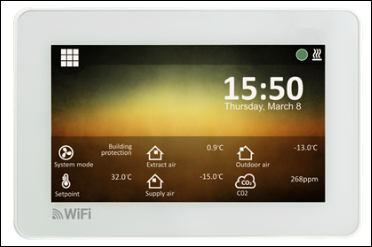 SA-Control (WiFi), afstandsbediening opbouw
