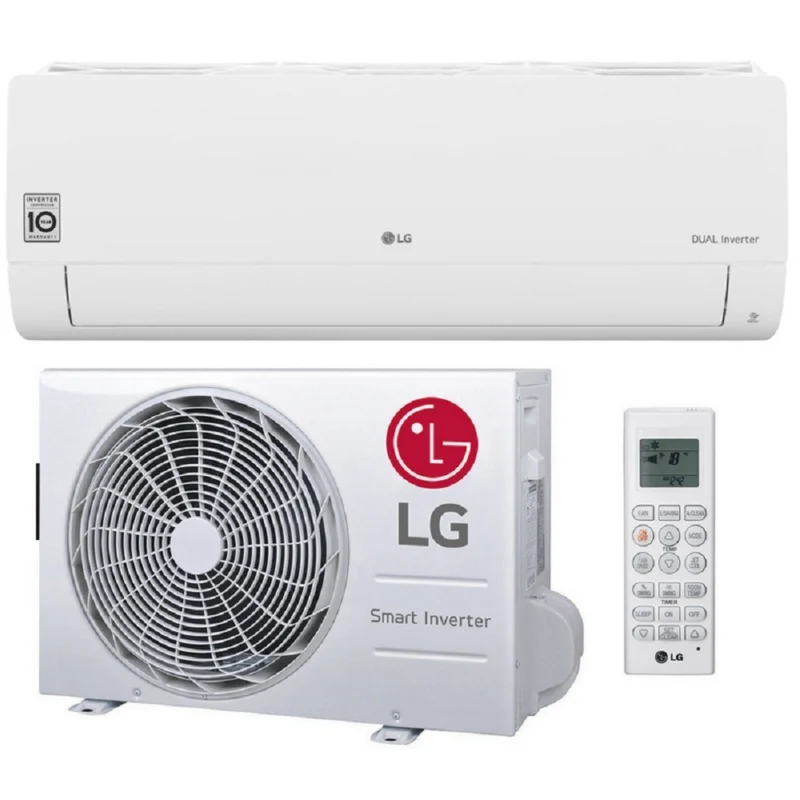 LG Dualcool Standard-Wandklimagerät Set R32 (3500-4000W)
