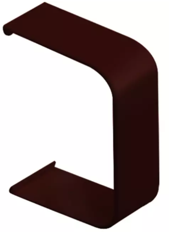 Brown 90x65 air conditioning duct connector