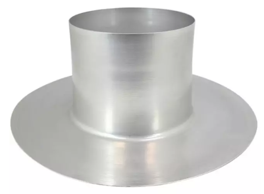 Adhesive plate for insulated roof duct 250