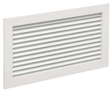 Wandrooster WDVCOO, 425(B) x 125(H) in mm (doorvoer, overstroom)