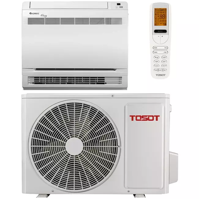 TIV-35 Console 3,5kW vloermodel set R32 (3500-3800) incl. Wifi