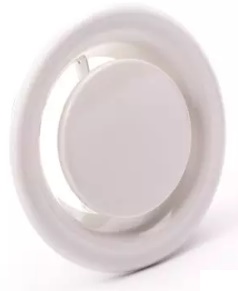 Plafondventiel DVS incl. montagering, 150