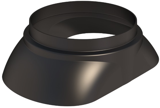 Maßstab 214 für isoliertes Dach, rund 180 mm