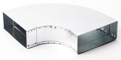 Rechthoekige bocht 90 gr. 170x70 stromend