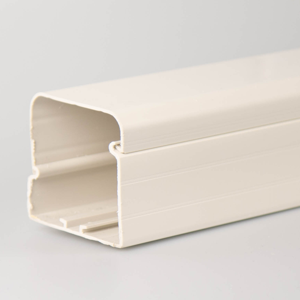 Airco duct RAL9002 105 mm Kanallänge 2 mtr