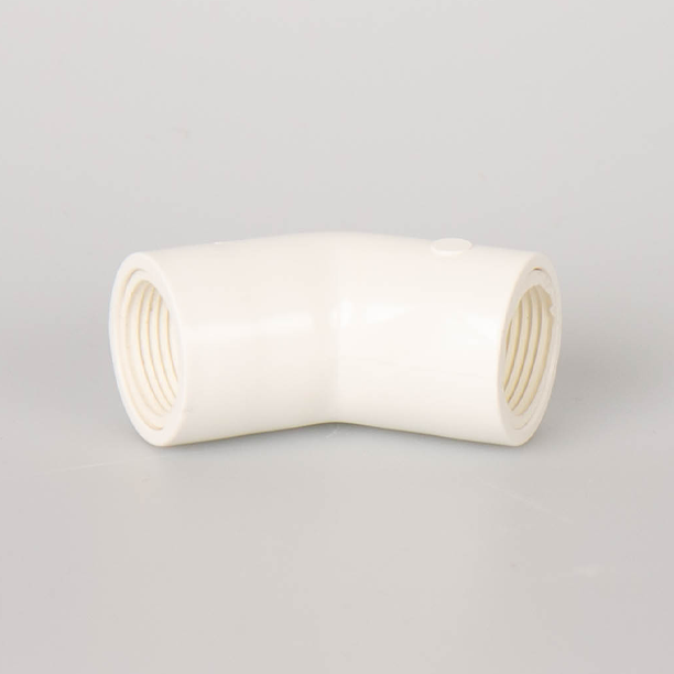 Kunststof bocht 45gr 20mm