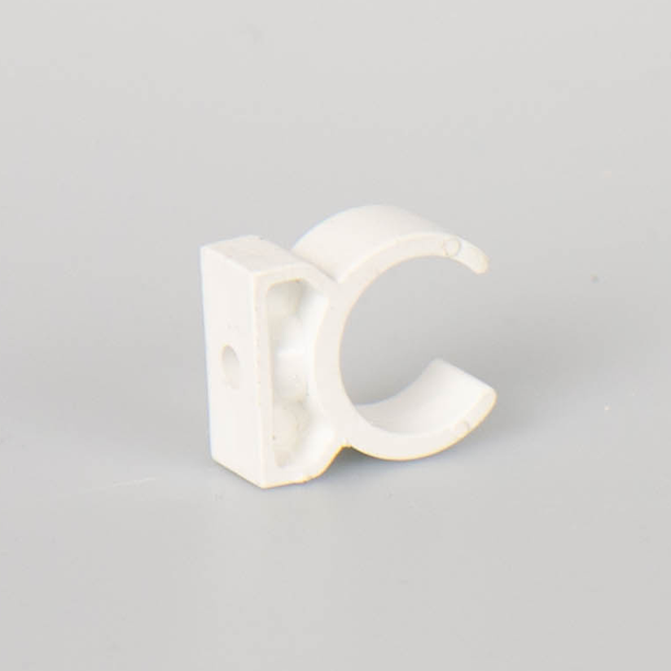 Kunststof bevestigingsclip voor harde condensafvoerbuis 20mm