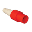 Condensafvoer verloop flex-naar PVC ROOD 18mm