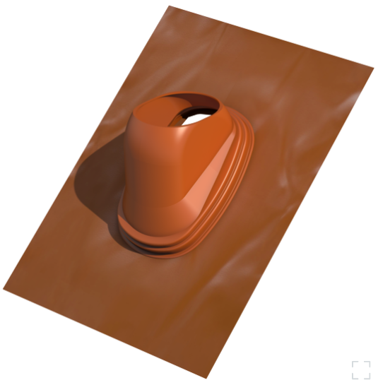 Universelle Bleidachziegel UL/UD, 131, 25-45, Farbe Terra