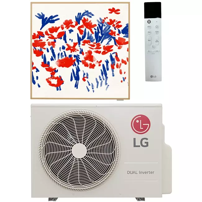 LG Artcool Gallery Wandmodel airco set R32 (2500-3300W)