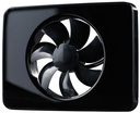 Badkamerventilator Intellivent (zwart)