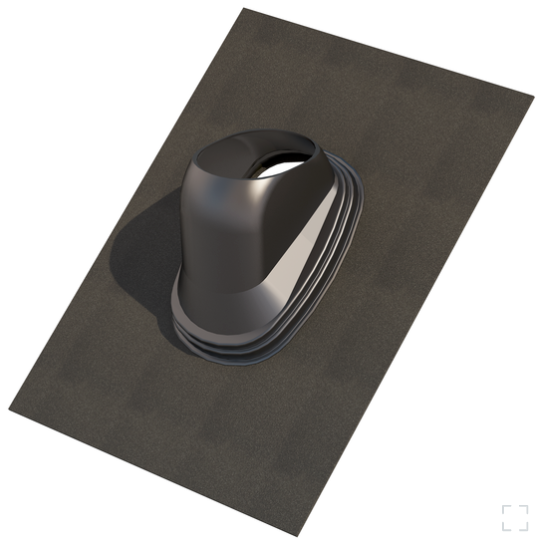 Ubiflex pan 700x1000 UB, 214, 25-45, zwart