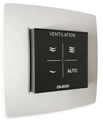 Duco bedieningsschakelaar RF/BAT i.c.m. DucoBox Silent/Focus