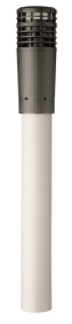 MultiVent 5V Roof Duct 125 1190mm Black