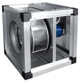 KUB T120 500-4L3, afvoerventilatorbox 1,5 kW