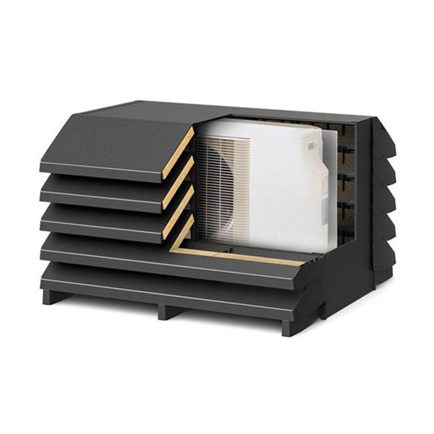 Quiet 11 sound-absorbing heat pump cover