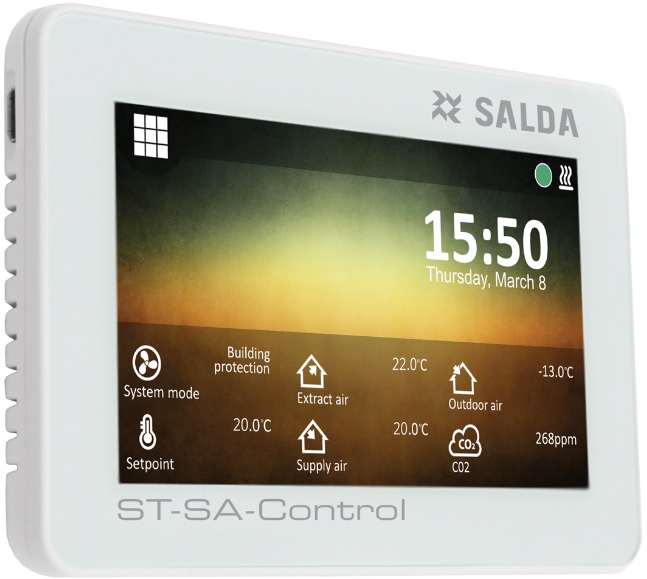 ST-SA-Control, afstandsbediening opbouw
