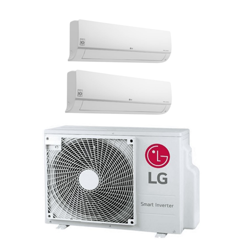 LG MU2R15-0909 (R32) Duo set met 2 wandmodellen 2,5kW