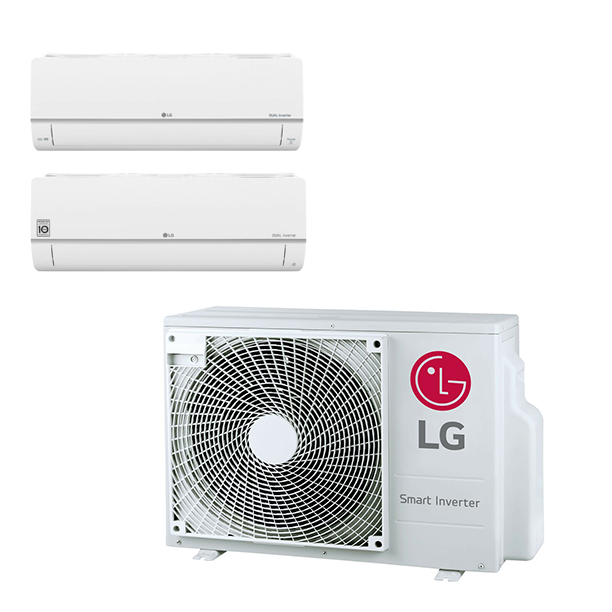 LG MU2R17-0912 (R32) Duo satz mit 2 Wandmodellen 2,5kW and 3,5kW