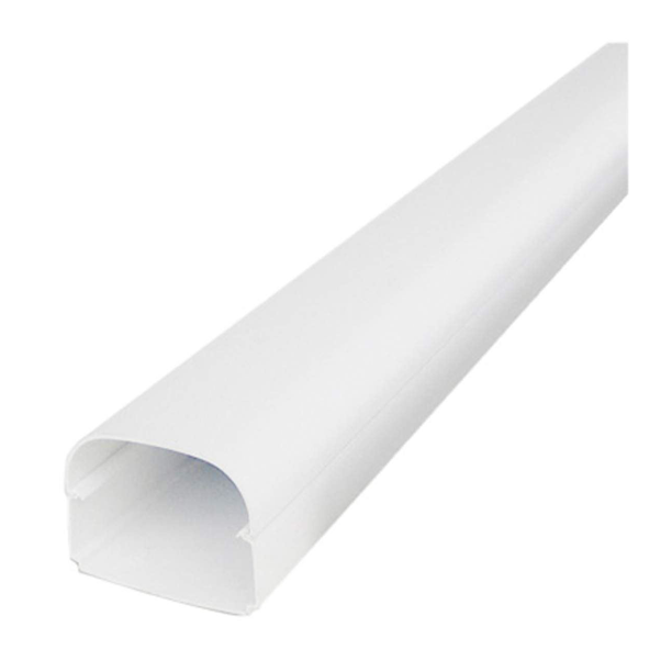 Aircoduct wit 75 mm kanaal lengte 2 mtr