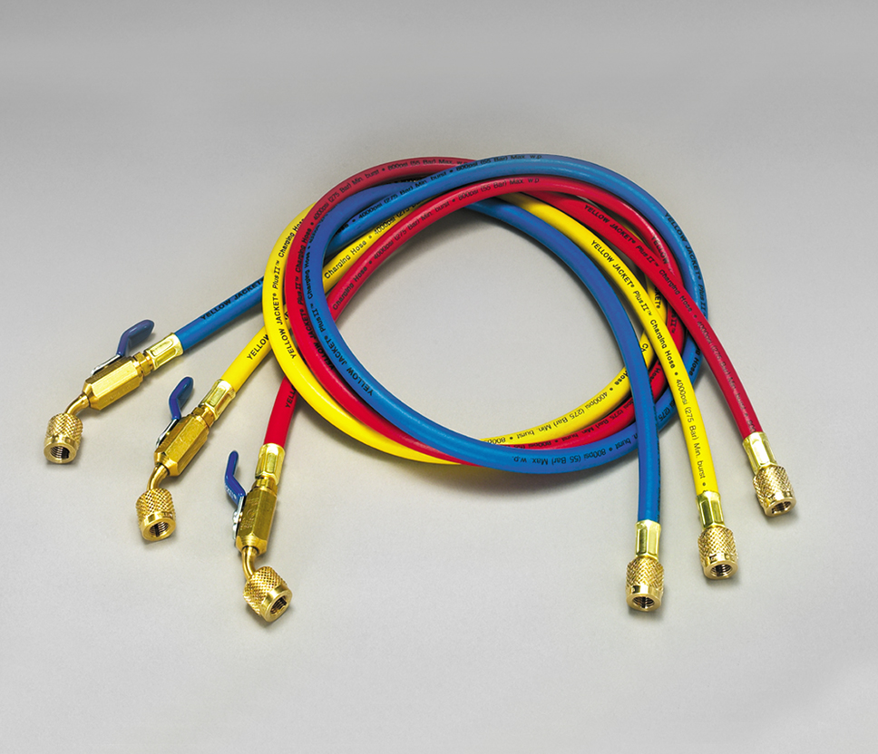 Yellow Jacket 3-packhose 0,9mx45° met kogelkraan